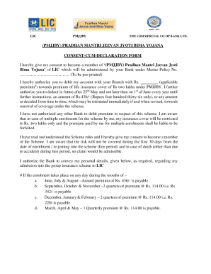 Consent-cum-declaration Form