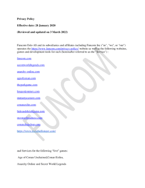 POSITION STATEMENT OF FUNCOM SE