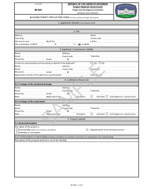 Sample Drawings and Application Forms - YBPS - YCDC