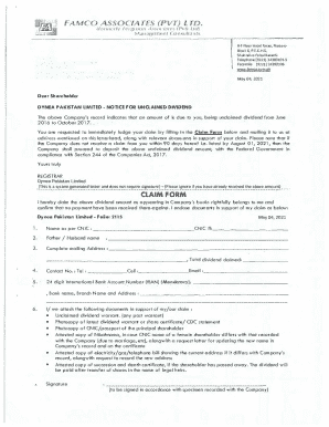 Famco Share Registration Services (PVT.) LTD