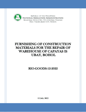 FURNISHING OF CONSTRUCTION MATERIALS FOR THE ...