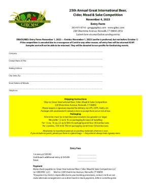 25th Annual Great International Beer, Cider, Mead &amp; Sake ...