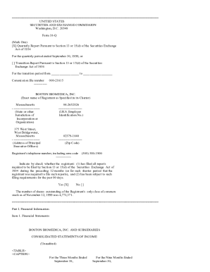 For the quarterly period ended September 30, 1999, or