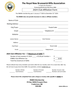 The Royal New Brunswick Rifle Association