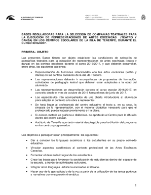BASES REGUALDORAS DEL PROGRAMA DE FOMENTO, PROMOCIN Y PATROCINIO DE LA CULTURA DE PARTICIPACIN CIUDADANA EN LA ISLA DE TENERIFE, HEY
