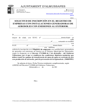 Obtener el gratis REGISTRE D 'ENTRADA AJUNTAMENT ...