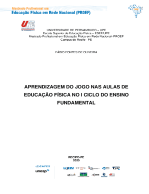 ESEF - Escola Superior de Educao Fsica (ESEF) da ...