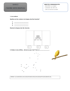 Unit 2 J'ADORE MON DRAPEAU