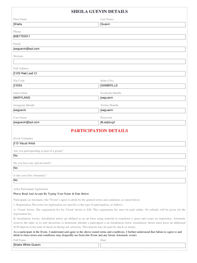 Form preview