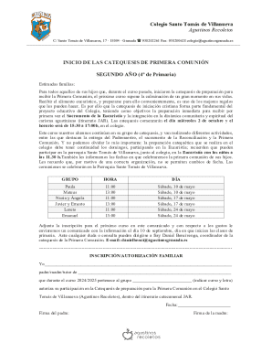 Inicio de las catequesis de primera comunin ...