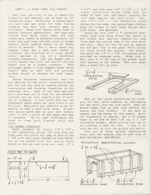 J. Harry Jones Coal Company Model Assembly