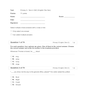 Form preview
