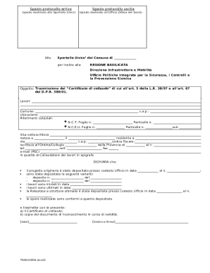Direzione generale per lo sviluppo del territorio e i progetti ...
