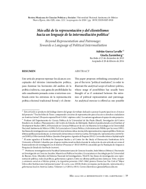 Revista mexicana de ciencias polticas y sociales - lux
