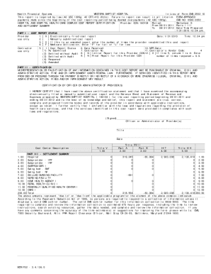 Provider CCN: 180104