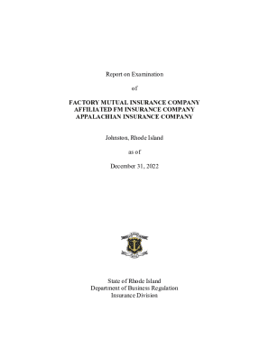 Report on Examination