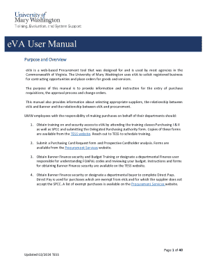 Eva User Manual