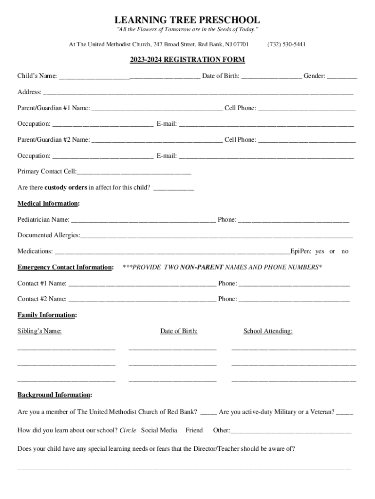 Form preview