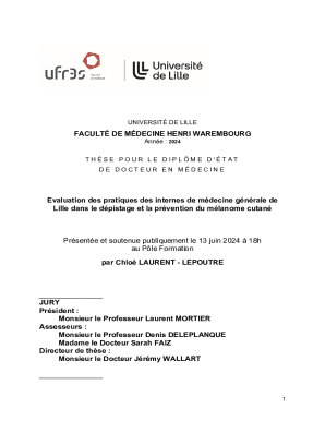 Evaluation des pratiques des internes de mdecine gnrale de