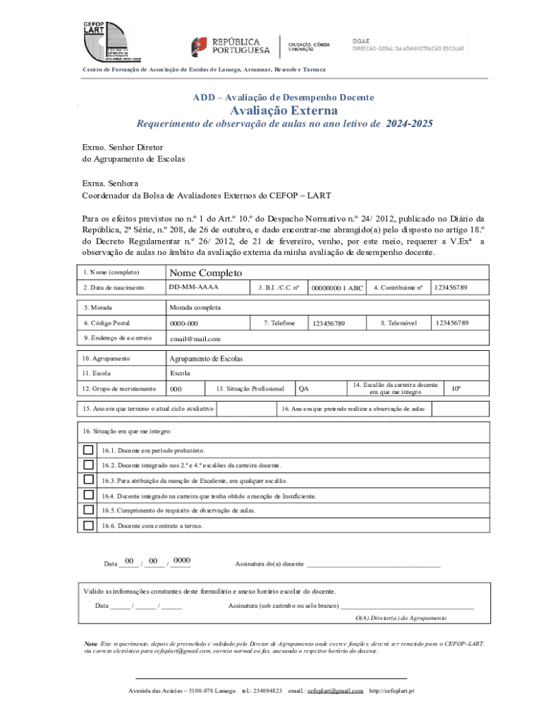 Form preview