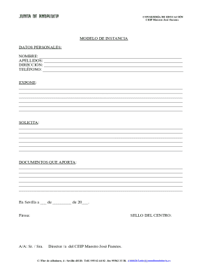 Proyecto educativo de centro - c.e.i.p. andalucia