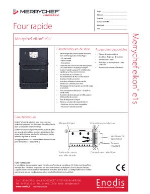 Four rapide M errychef eikon e1s