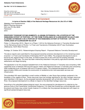 Alabama Town Extensions