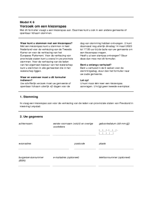 Nederland voor de verkiezing van de Tweede