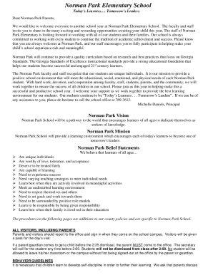 Norman park elementary school - we are looking forward ...