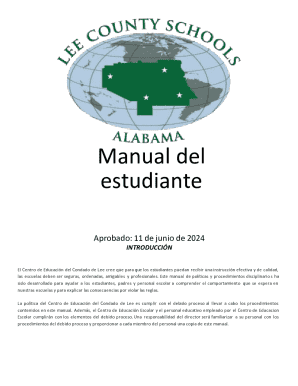 Manual del estudiante de la escuela intermedia calallen