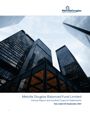 Melville Douglas Balanced Fund Limited Annual Report 2017