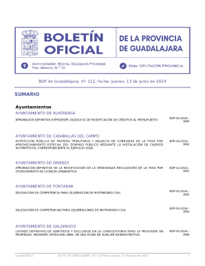 Boletin oficial de la provincia de guadalajara num. 189 de ...