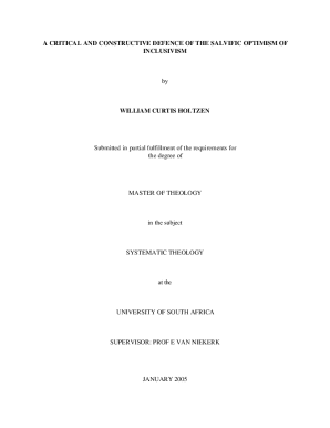 A critical and constructive defence of the salvific optimism ...