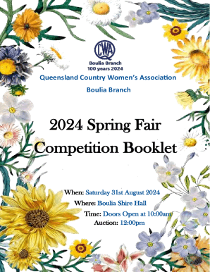 2024 Spring Fair Competition Booklet