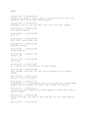 Champaign County Mental Health Board Meeting Minutes