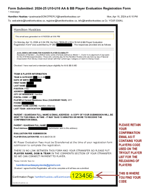 Gmail - Form Submitted