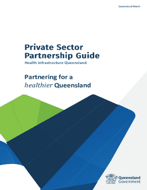 Private Sector Partnership Guide. Health Capital Division