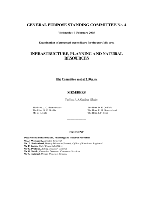 General Purpose Standing Committee No. 4