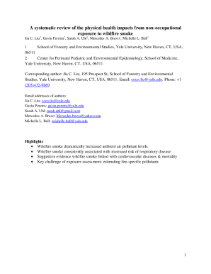 A systematic review of the physical health impacts from non ...
