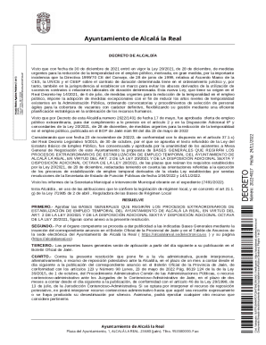 Medidas urgentes para la reduccin de la temporalidad en el ...