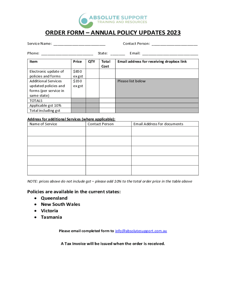 Form preview