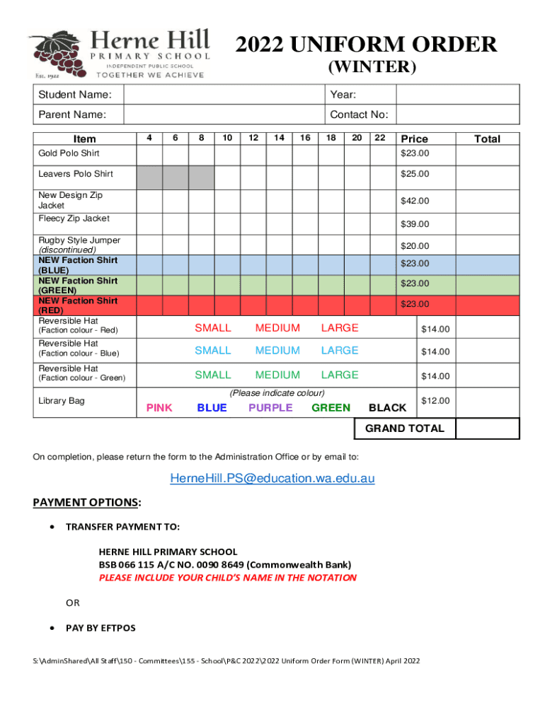 Form preview