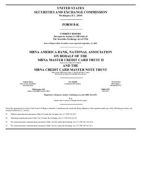 Date of Report (Date of earliest event reported) September 22, 2005