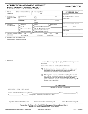 Received notice of inkind on 2/26/24