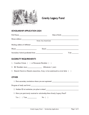 About Me - Application Details