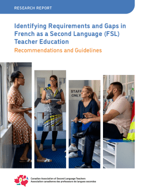 Identifying Requirements and Gaps in French as a Second ...