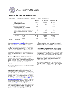 Tuition, Fees &amp; Other Costs