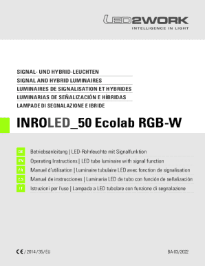 Download cad signal- and hybrid luminaires - led2work