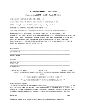 Sleigh Bells Ring Craft Show