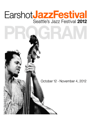 Earshot Jazz - October 2012